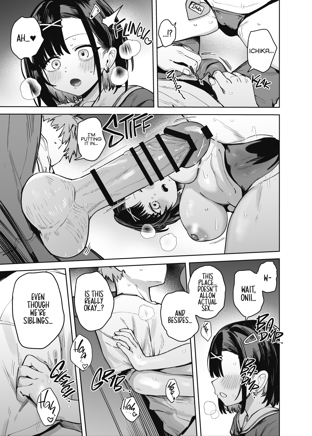 Hentai Manga Comic-My Little Sister Was a Hostess at Class 2-C's School Festival Boobs Bar-Read-26